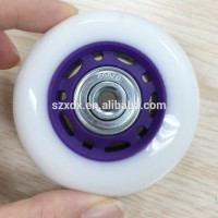 skate wheel 63*18mm HR durable PU wheel inline skate shoe wheels with 608ZB bearing