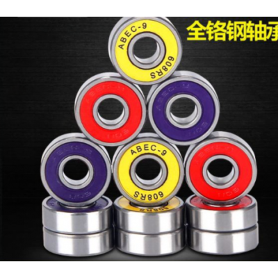 608 2RS  Bearings ball Skateboard Skates PU Wheel Rubber Seal Bearing 8*22*7mm